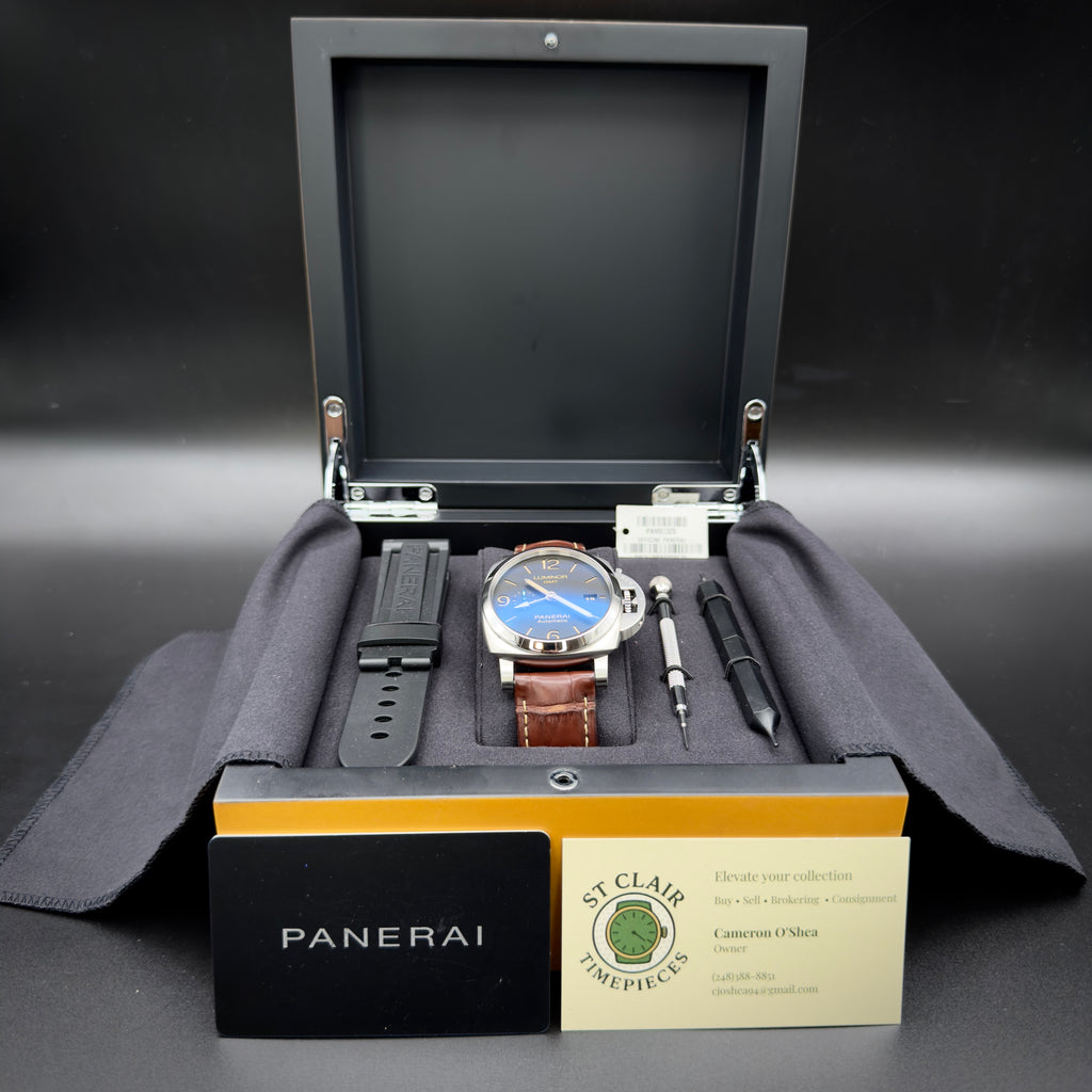 Panerai Luminor 1950 3 Days GMT Automatic Pam01320 44mm PAM 01320 W/ B&P