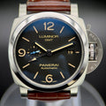 Panerai Luminor 1950 3 Days GMT Automatic Pam01320 44mm PAM 01320 W/ B&P
