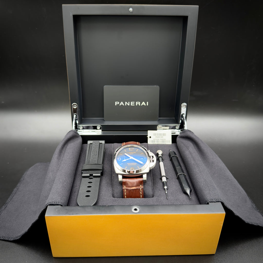 Panerai Luminor 1950 3 Days GMT Automatic Pam01320 44mm PAM 01320 W/ B&P