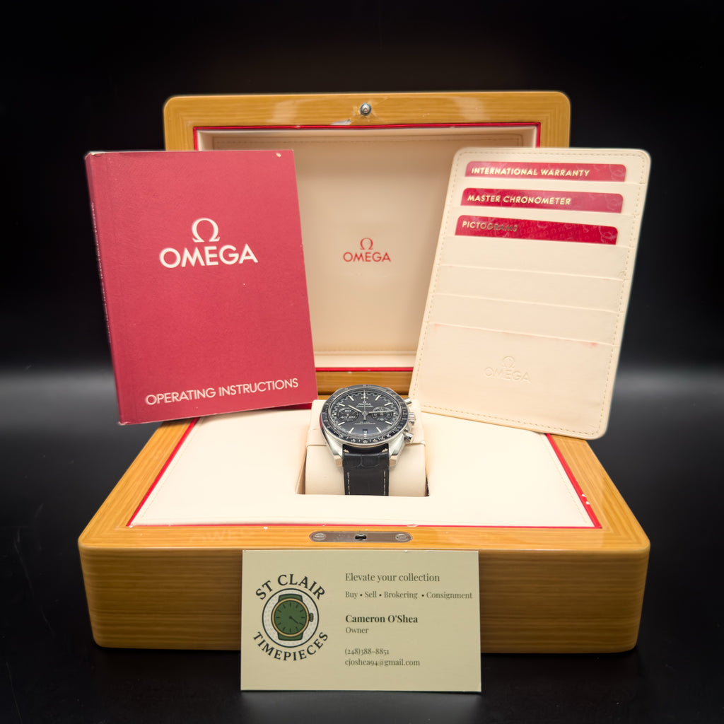 Omega Speedmaster Racing 329.33.44.51.01.001 44.25mm W/ Box and Papers