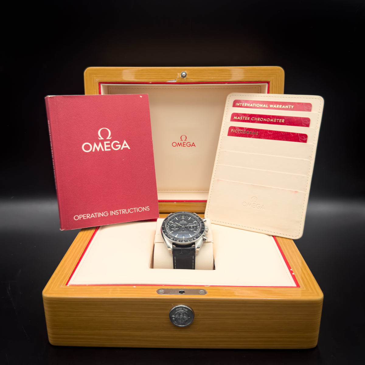 Omega Speedmaster Racing 329.33.44.51.01.001 44.25mm W/ Box and Papers