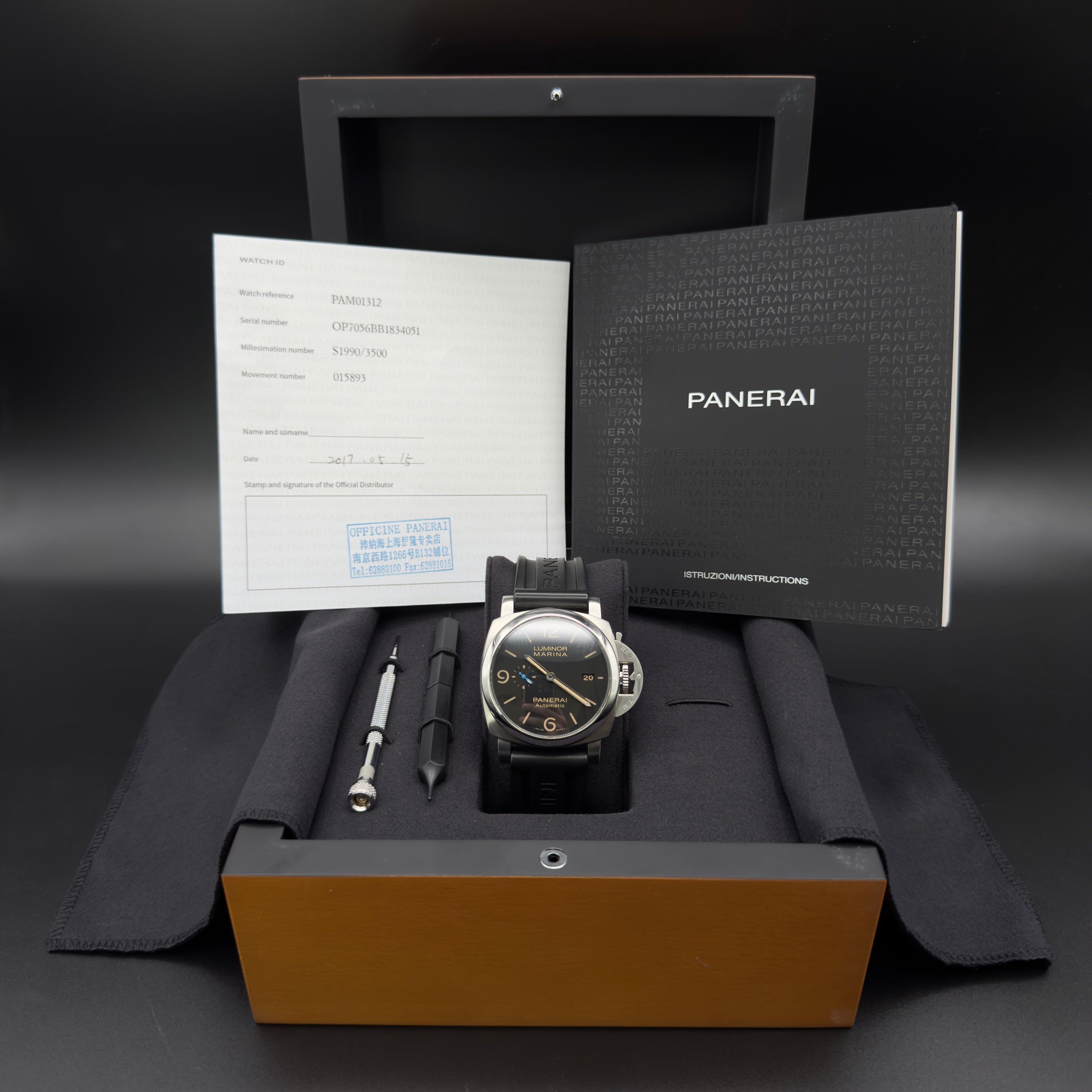 Panerai Luminor Marina 1950 3 Days 44mm PAM 01312