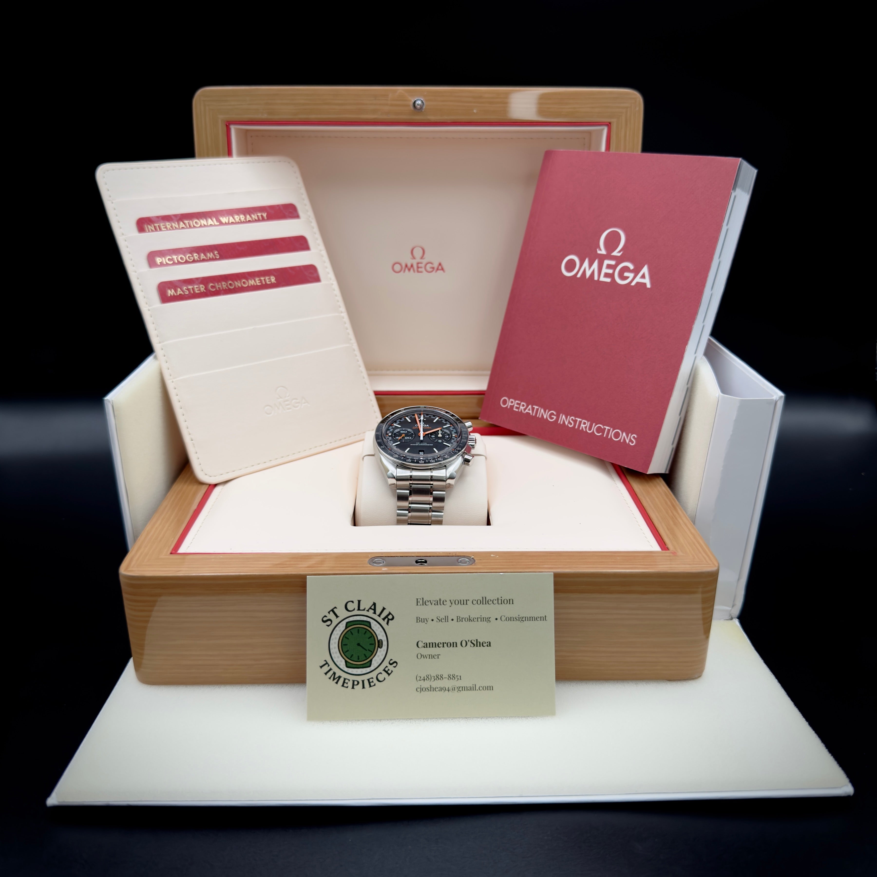 Omega Speedmaster Racing 44.25mm 329.30.44.51.01.002
